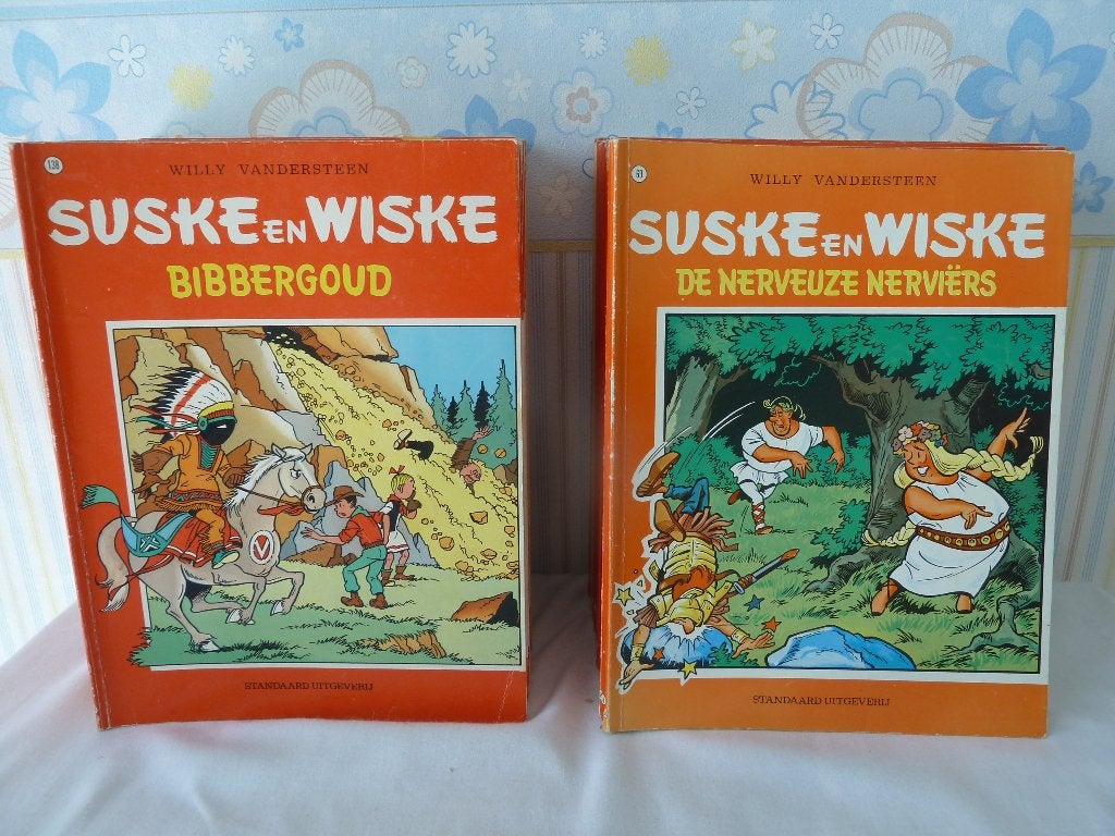 Suske en Wiske strips, Boeken, Meerdere stripboeken, Ophalen of Verzenden, Zo goed als nieuw