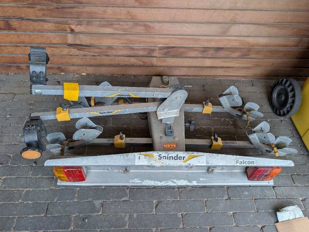 Fietsendrager - Spinder Falcon, Ophalen, Gebruikt, Brede banden, 2 fietsen