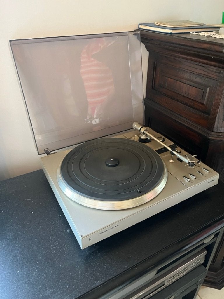 Hifi stereo set – Philips platenspeler, Pioneer, Yamaha, Deck cassettes ou Lecteur-enregistreur de cassettes, Enlèvement, Composants en vrac