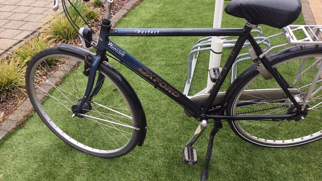 Oxford alu herenfiets maat 56, Overige merken, Gebruikt, Velgrem, Versnellingen
