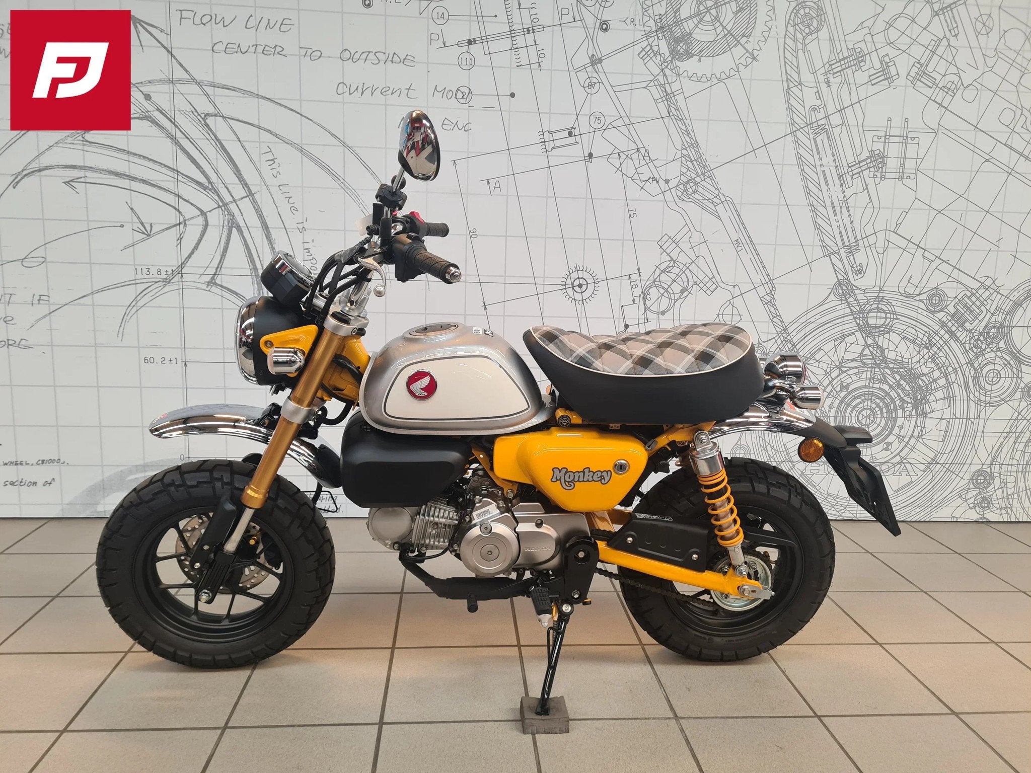 Honda Monkey 125 (bj 2024), Motoren, Scooter, Bedrijf, 125 cc, 11 kW of minder