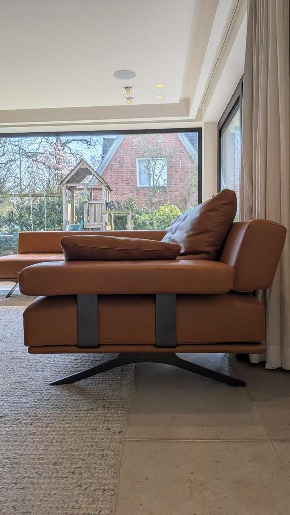 Lederen zitbank, Huis en Inrichting, Ophalen
