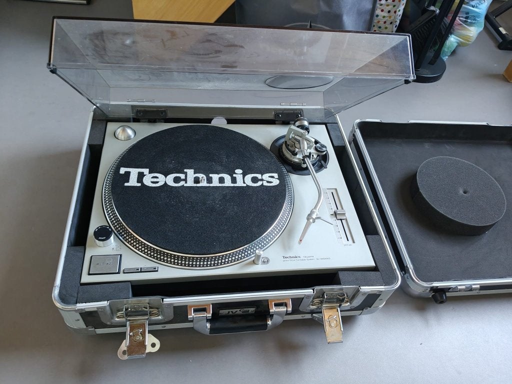 Technics SL1200 mk2 platenspeler, Audio, Tv en Foto, Ophalen, Gebruikt, Pitch-regelaar, Platenspeler
