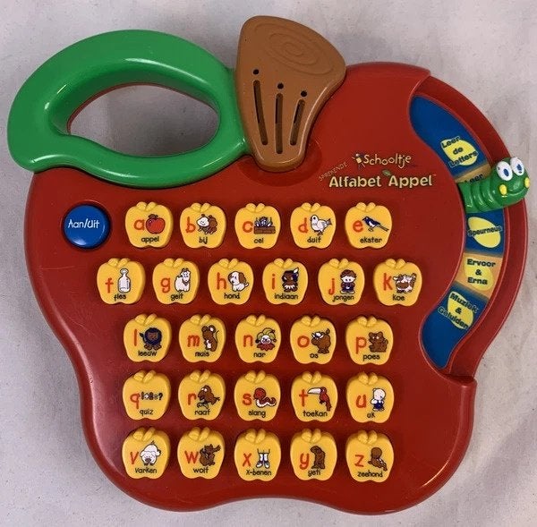 VTech Schooltje Sprekende Alfabet Appel educatief speelgoed, Kinderen en Baby's, Verzenden, Zo goed als nieuw, 2 tot 4 jaar