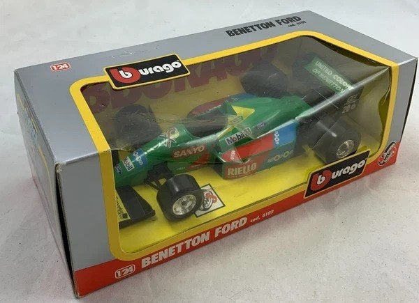 Bburago Benetton Ford B188 B189 F1 Modelauto, Verzenden, Zo goed als nieuw, Auto, Burago