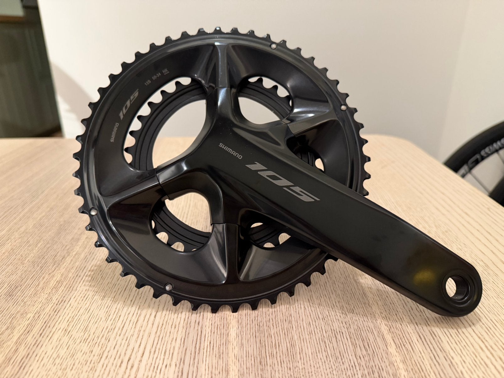 Nieuw Shimano 105 crankset 165 mm, Fietsen en Brommers, Fietsonderdelen, Crankstel of Pedalen, Nieuw, Ophalen of Verzenden, Aluminium