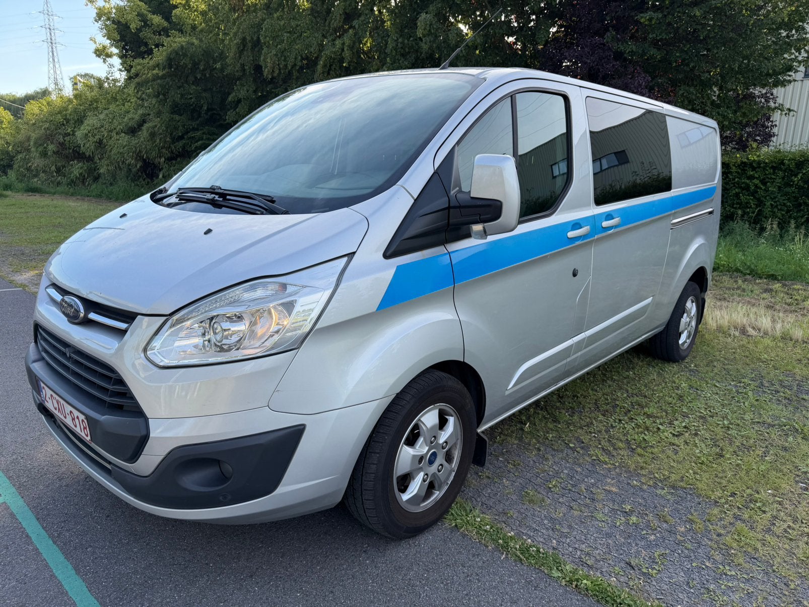 Transit Custom grote onderhoud, nieuwe roet, nieuwe turbo,, Argent ou Gris, Achat, 6 portes, Euro 6