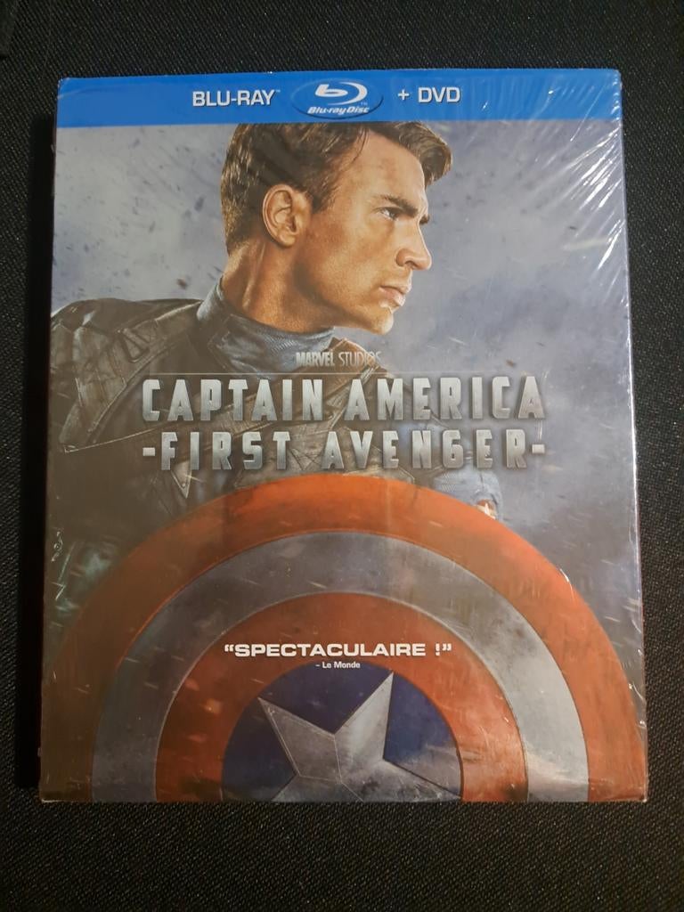 Blu Ray Captain America First Avenger, Enlèvement, Comme neuf, Action