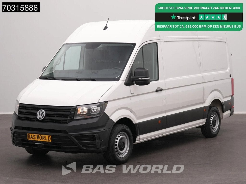 Volkswagen Crafter 140pk L3H3 Airco Camera Scherm L2H2 Clima, Autos, Achat, Euro 6, Entreprise, 3000 kg