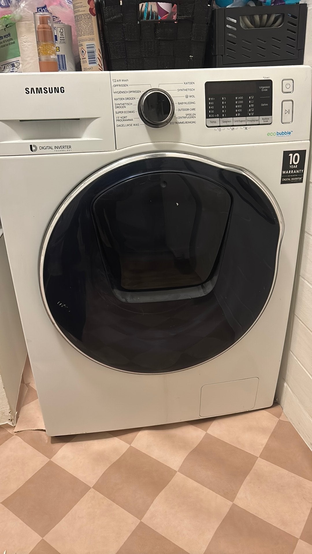 Wasmachine, Electroménager, Lave-linges séchants, Enlèvement ou Envoi, Comme neuf
