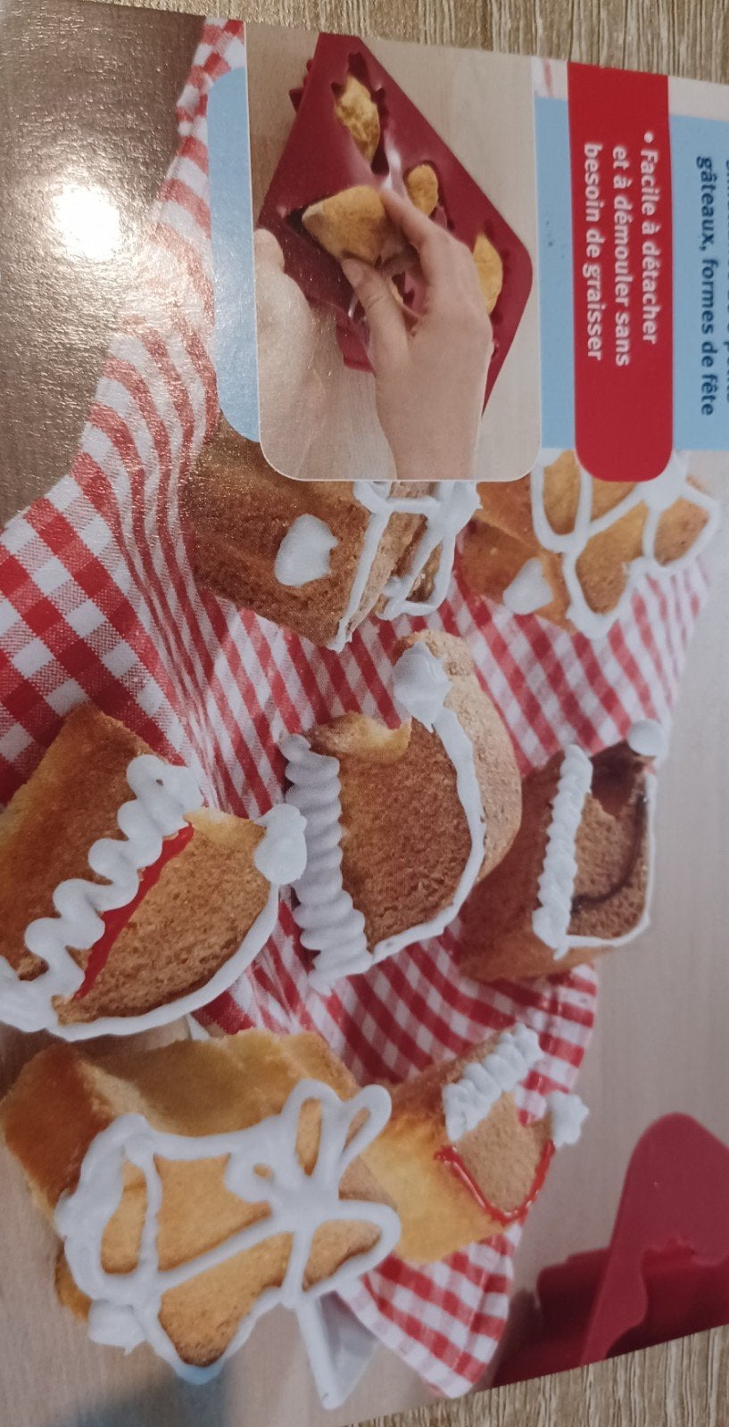 Plat à pâtisserie avec personnages de Noël, jamais utilisé, Enlèvement ou Envoi, Moule