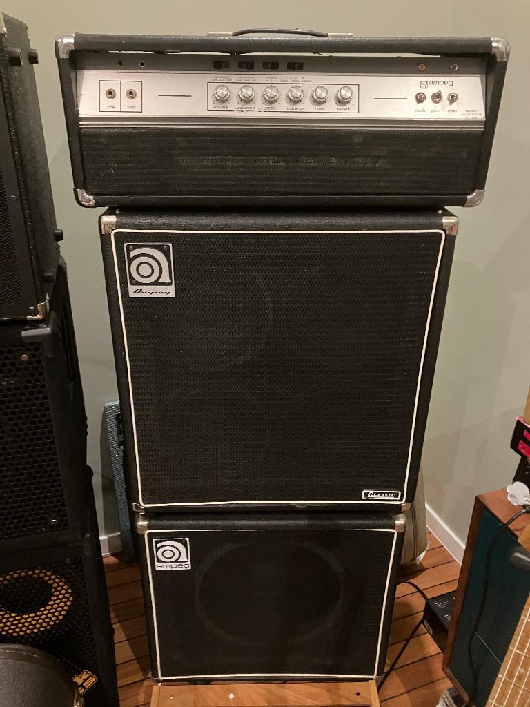 Full Stack Ampeg V4, Enlèvement, Utilisé, Guitare basse, 100 watts ou plus