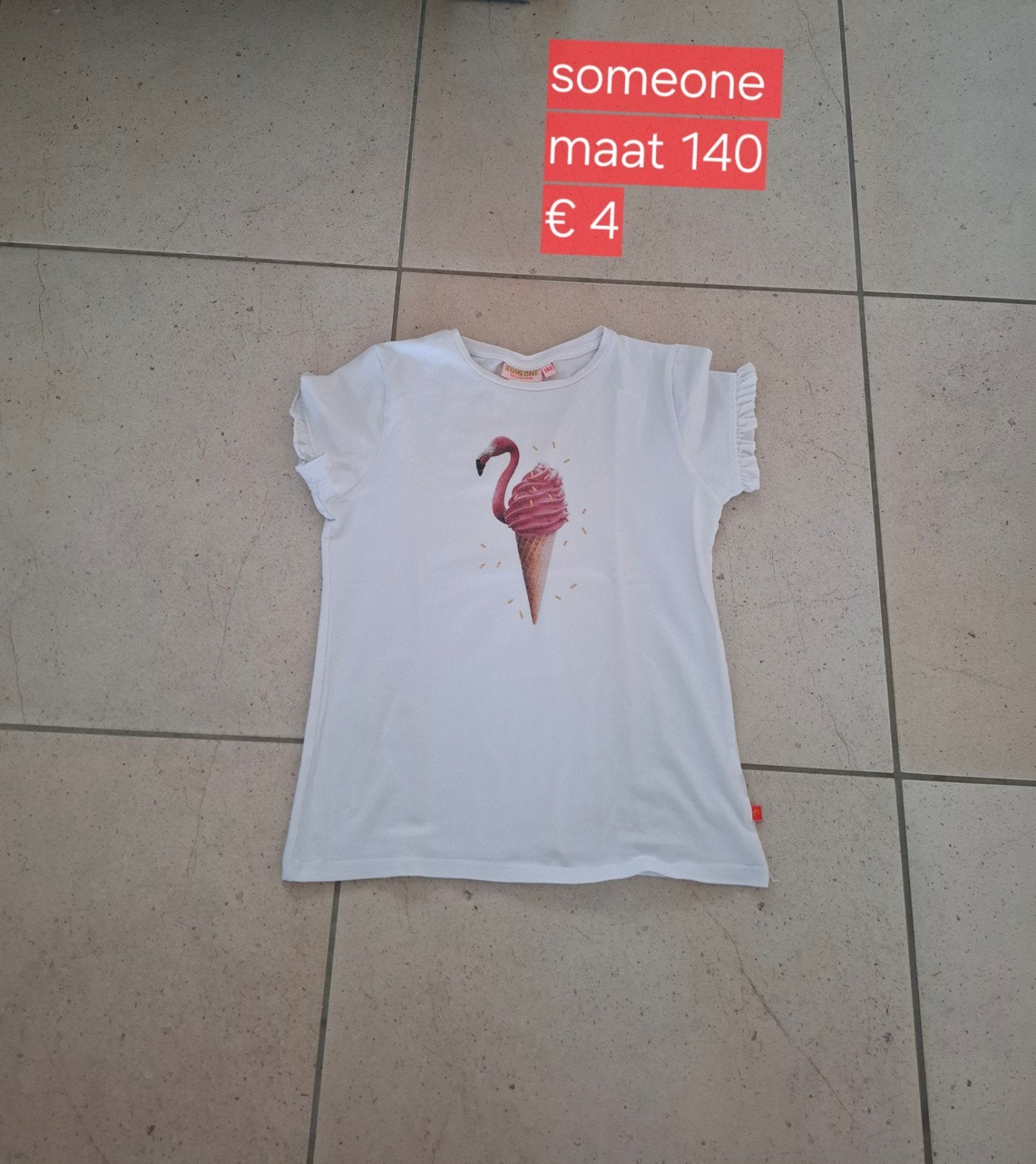 t - shirt Someone, Meisje, Ophalen of Verzenden, Zo goed als nieuw, Someone