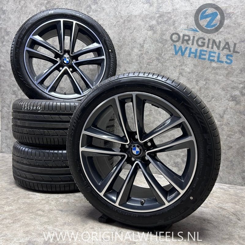 19 inch originele velgen + zomerbanden BMW 7 serie G11 G12, Autos : Pièces & Accessoires, Pneus et Jantes, Véhicule de tourisme