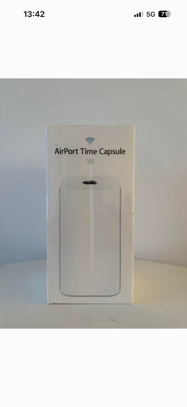 Apple Airport Timecapsule 2TB - nieuw & ongeopend, Ophalen, Zo goed als nieuw
