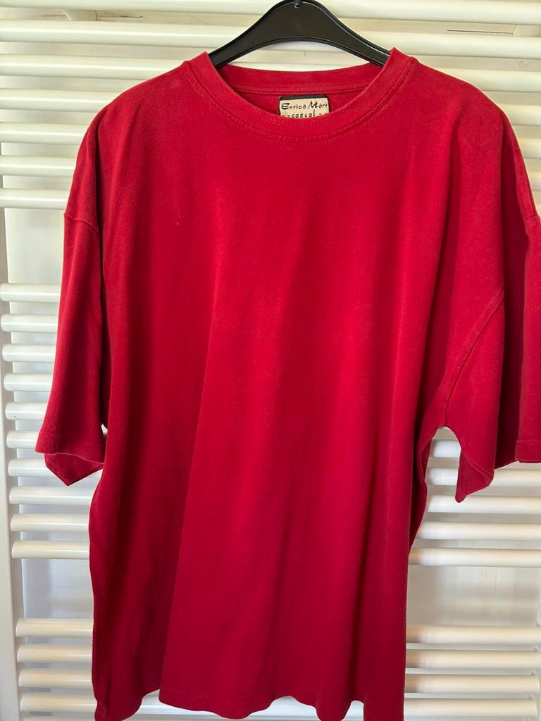 Enrico mori t shirt xl, Kleding | Heren, Grote Maten, Ophalen, Zo goed als nieuw, Shirt