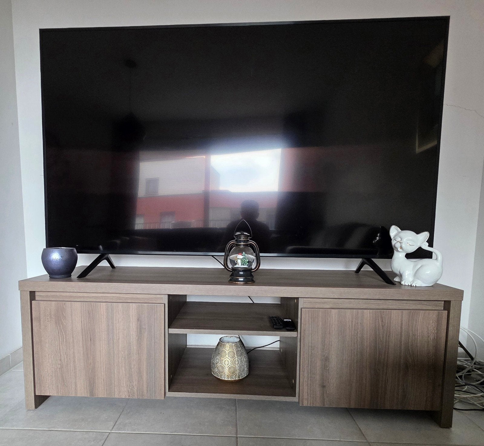 TV-kast, Ophalen, Gebruikt, 150 tot 200 cm, Minder dan 100 cm
