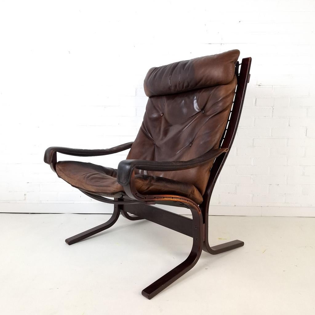 Vintage Siësta loungefauteuil Ingmar Relling Westnofa, Ophalen