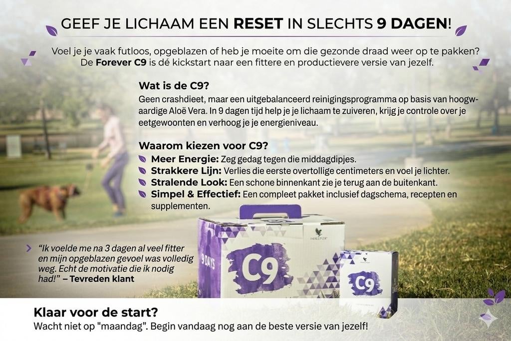 C9 reinigingskuur, Ophalen, Nieuw, Overige typen