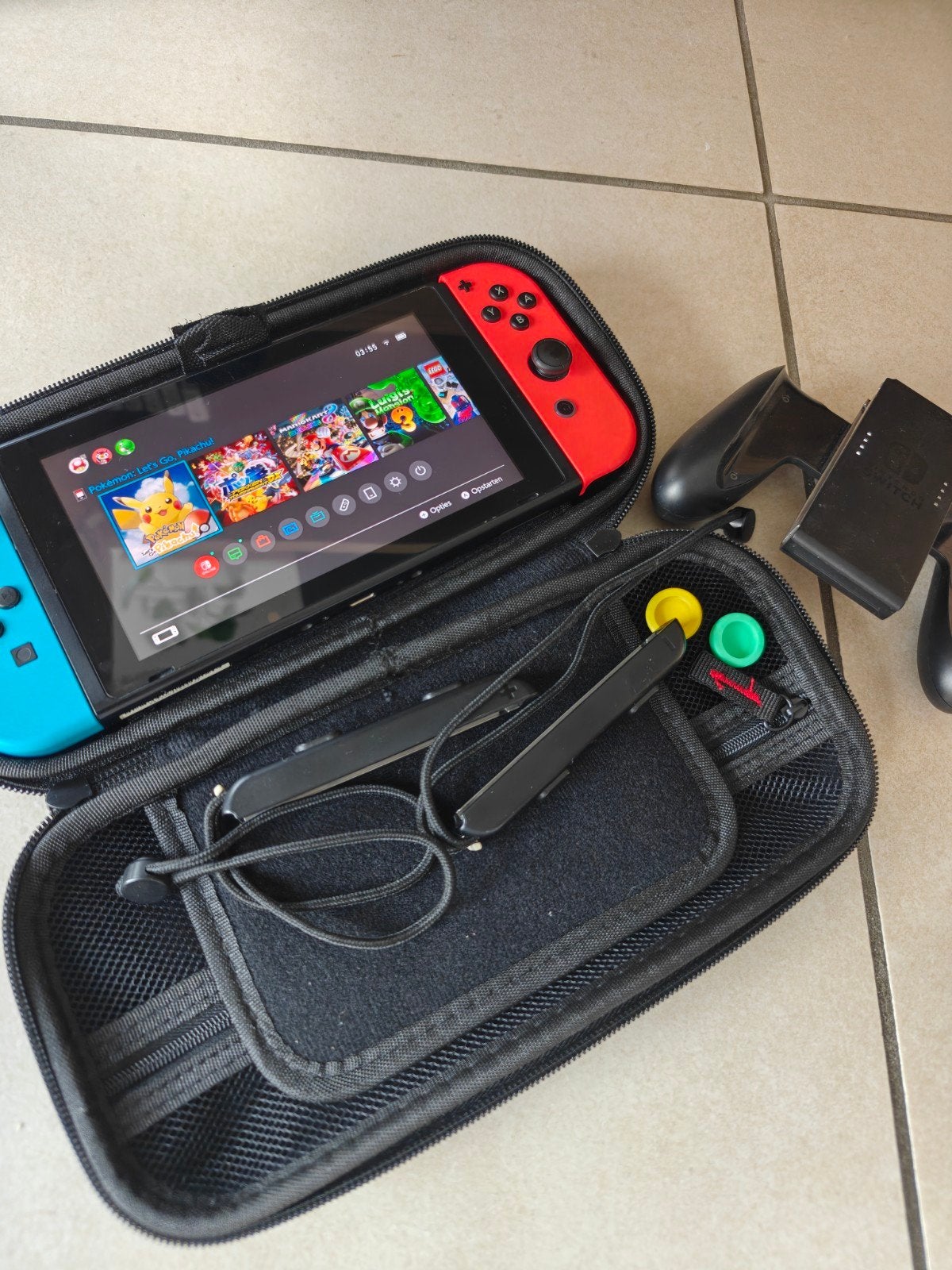 Nintendo switch console, Games en Spelcomputers, Met 2 controllers, Ophalen of Verzenden, Switch Original, Gebruikt