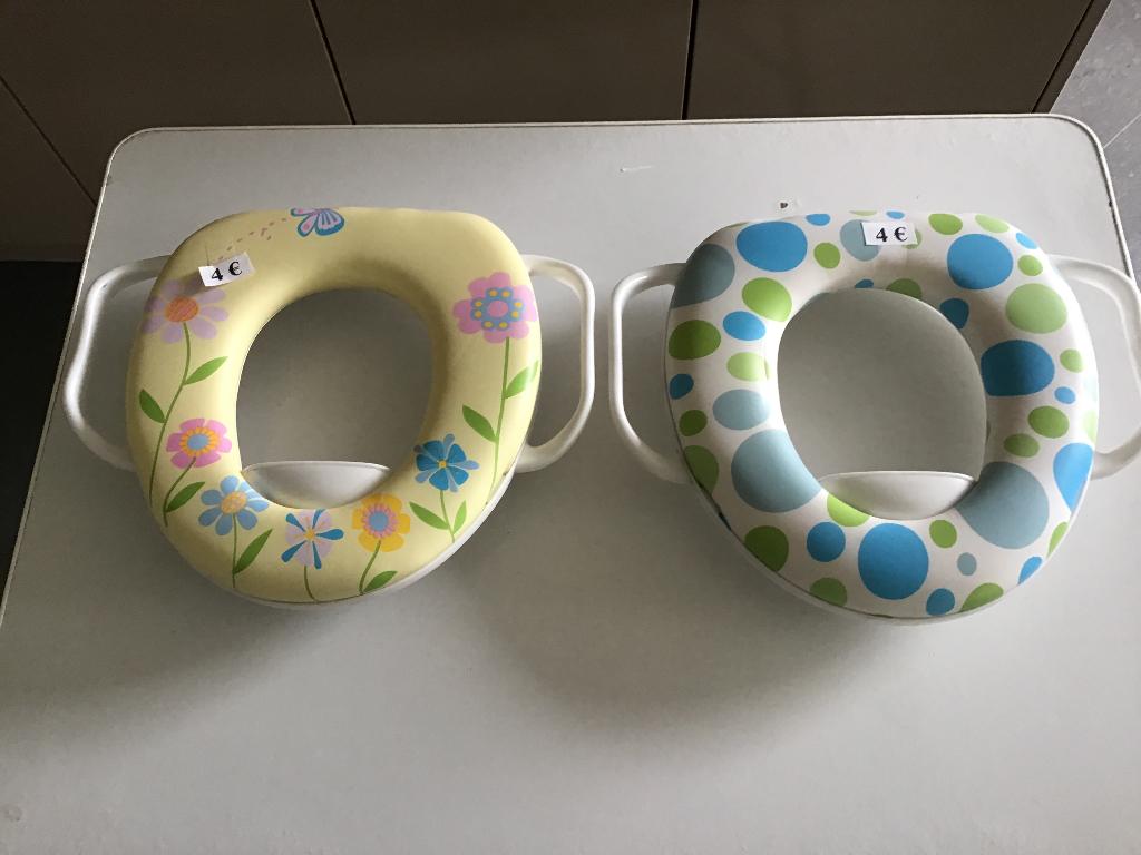diverse pis potjes en baby toilet gerief, Kinderen en Baby's, Ophalen of Verzenden, Zo goed als nieuw