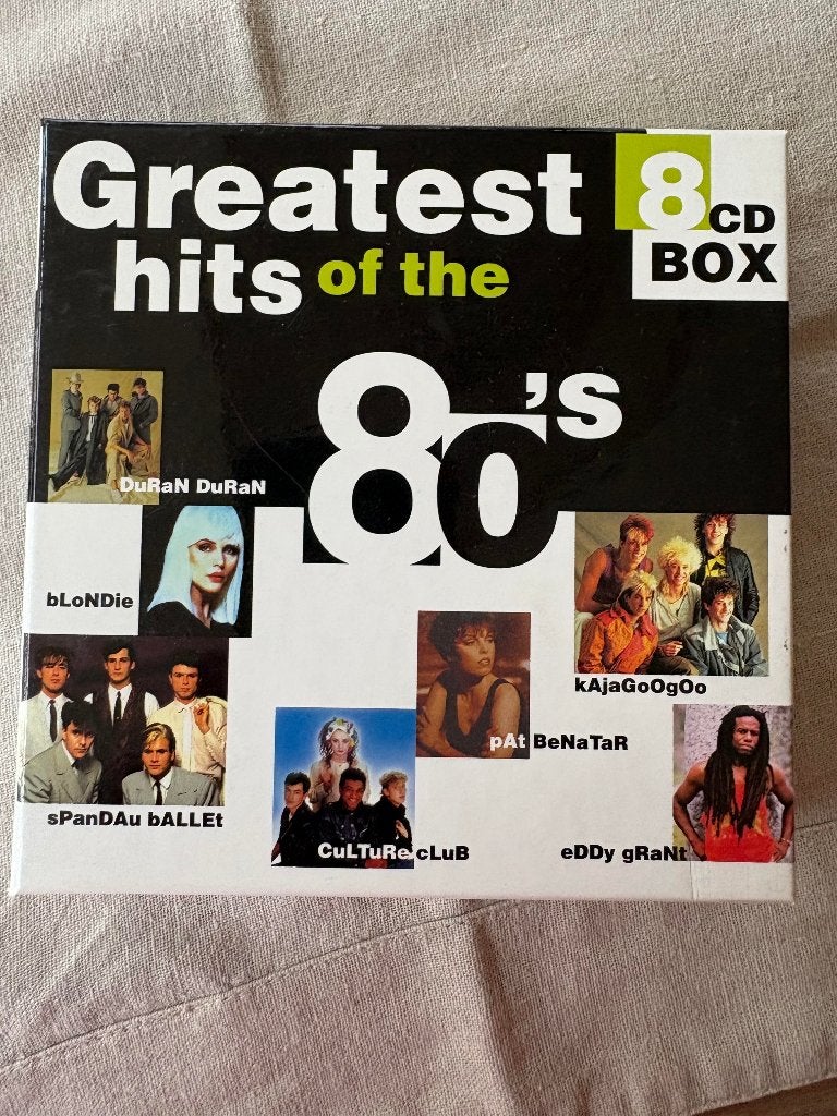 Greatest hits from the 80's 8-CD Boxset , Ophalen of Verzenden, Zo goed als nieuw, Boxset