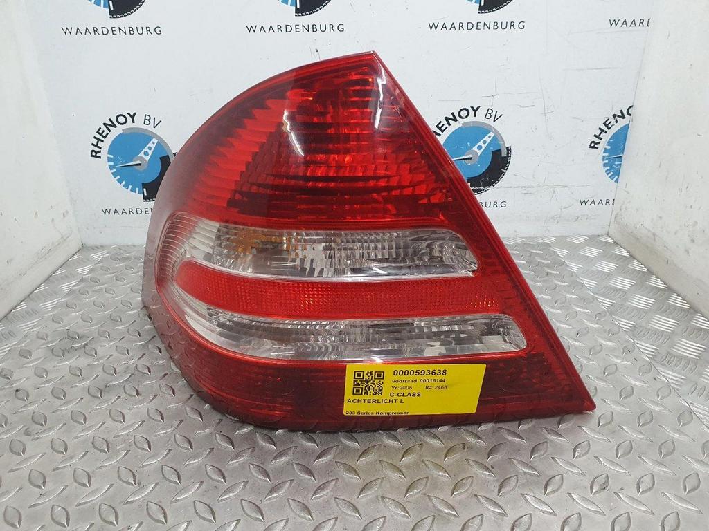 MERCEDES C-CLASS 180 K. Elegance  ACHTERLICHT L 2006, Auto-onderdelen, Verlichting, Gebruikt, ARN erkend, Stiba lid, Erkend duurzaam