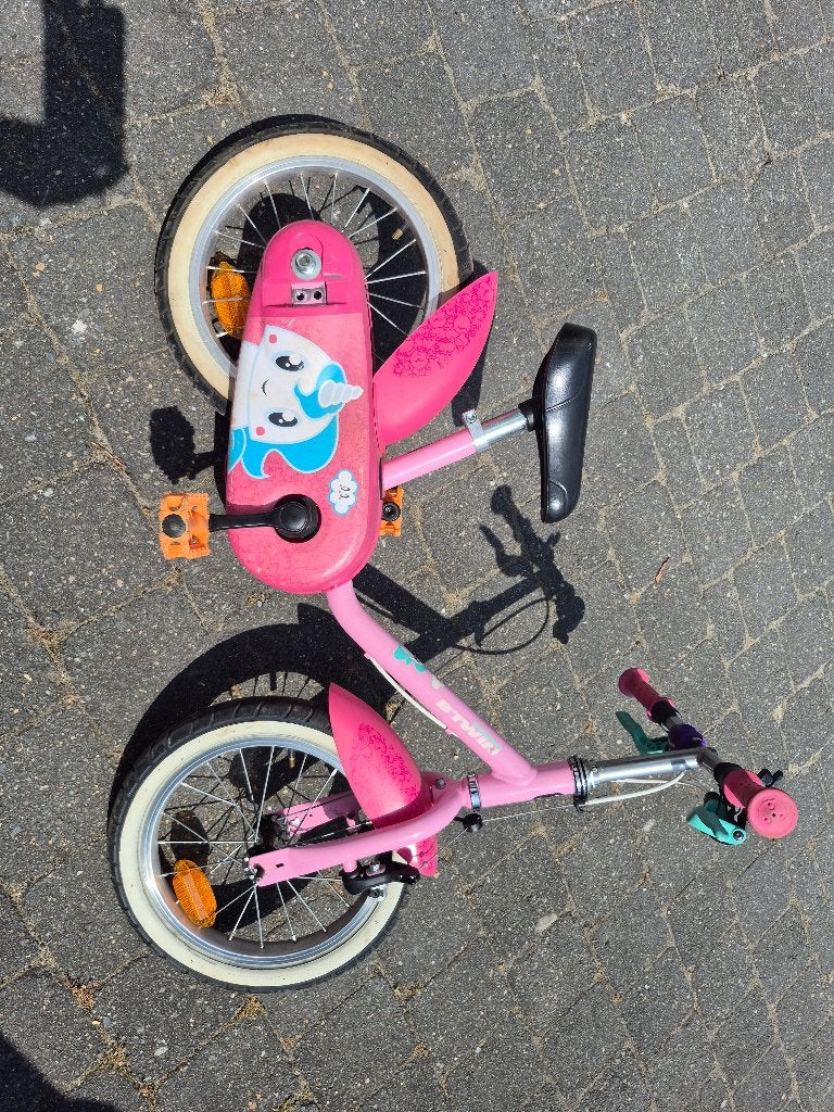 Kinderfiets, Fietsen en Brommers, Ophalen, Gebruikt, Velgrem, Minder dan 16 inch
