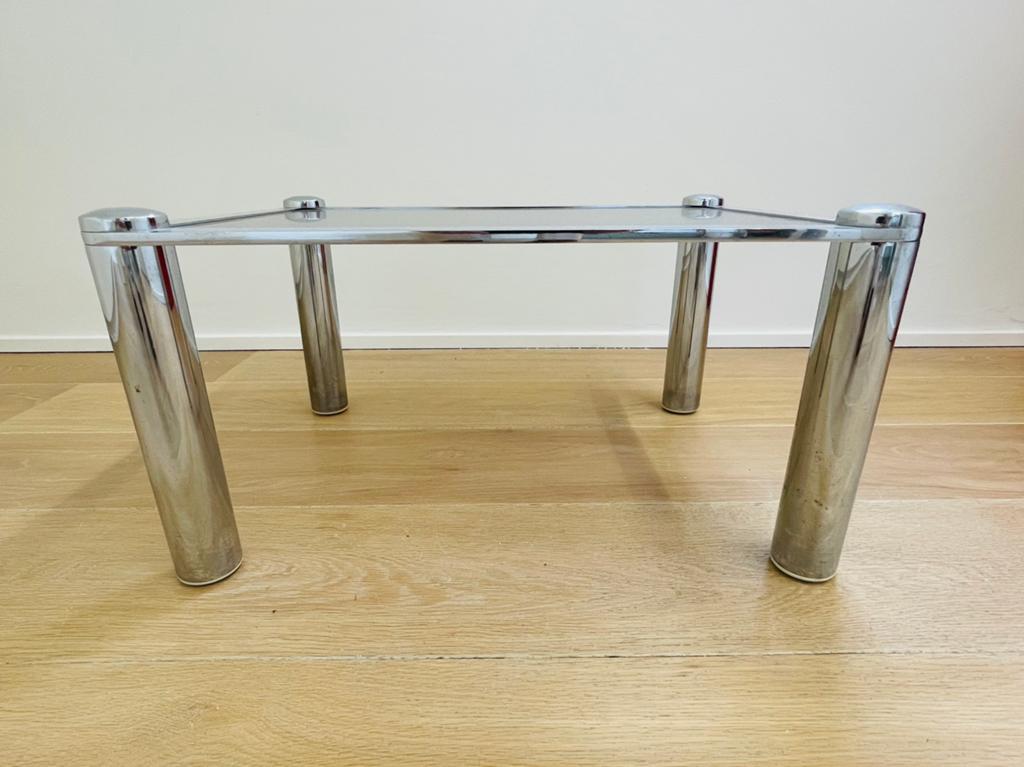 Table vintage, Vintage space age design mid century modern retro, Moins de 55 cm, Comme neuf, Enlèvement