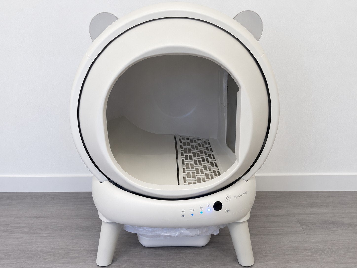 automatische kattenbak, Ophalen
