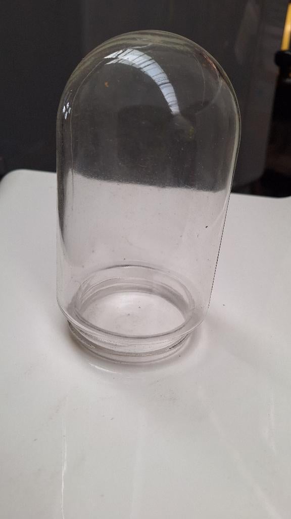 Stallampglas schroefdraadglas lampenkamp, Ophalen of Verzenden