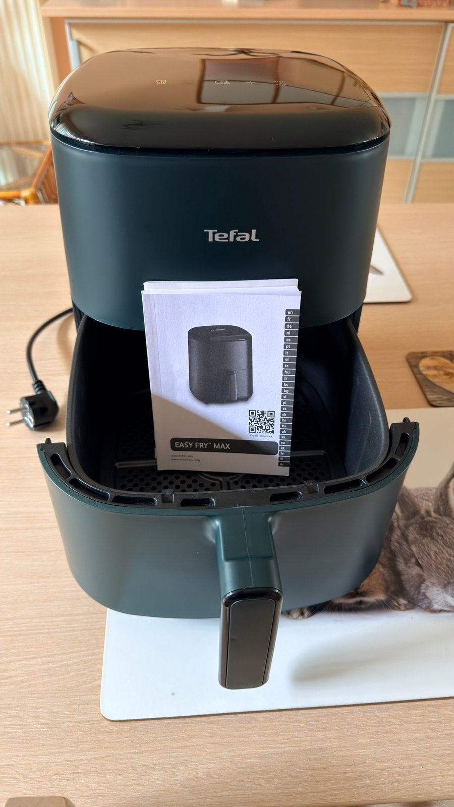 Tefal airfryer, Electroménager, Friteuses à air, Enlèvement, Comme neuf, Friteuse à air XL