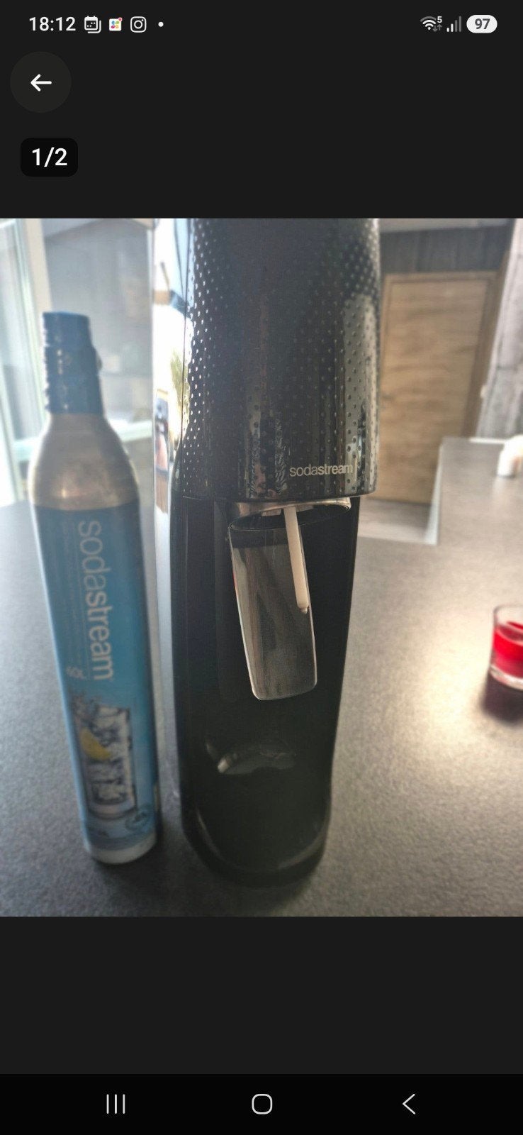 Sodastream, Ophalen