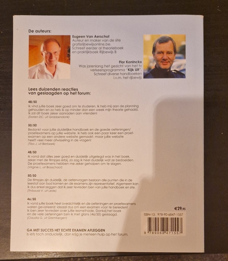 Theorie Rijbewijs B – Van Aerschot & Koninckx, Boeken, Ophalen, Nieuw, Niet van toepassing, Eugeen Van Aerschot; Flor Koninckx