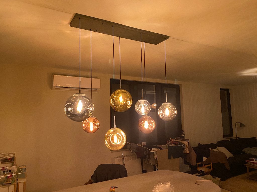 Nosso hanglamp, Ophalen, Nieuw, Glas