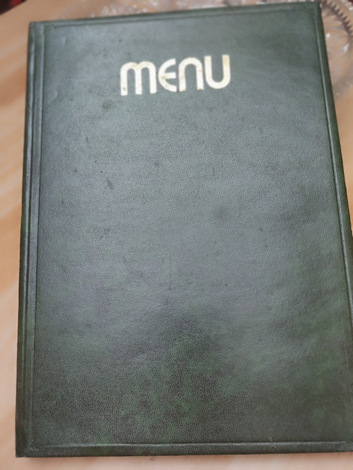 Kookboeken Menu 8 delig ,groene kaft met goud letters, Livres, Enlèvement
