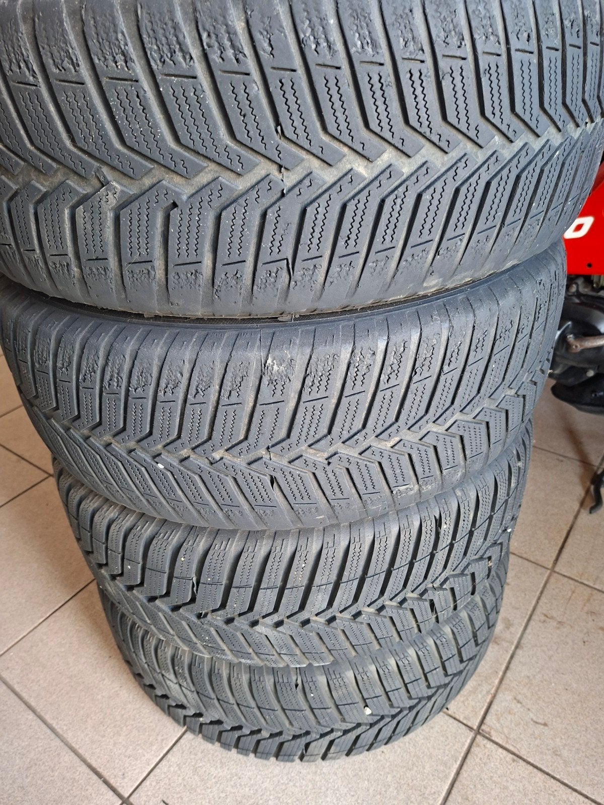 Banden en aluminium velgen R15 185/55, Enlèvement