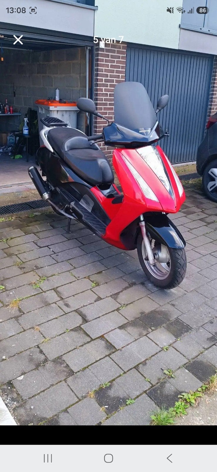Honda 125 cc, Fietsen en Brommers, Scooters | Piaggio, Ophalen of Verzenden