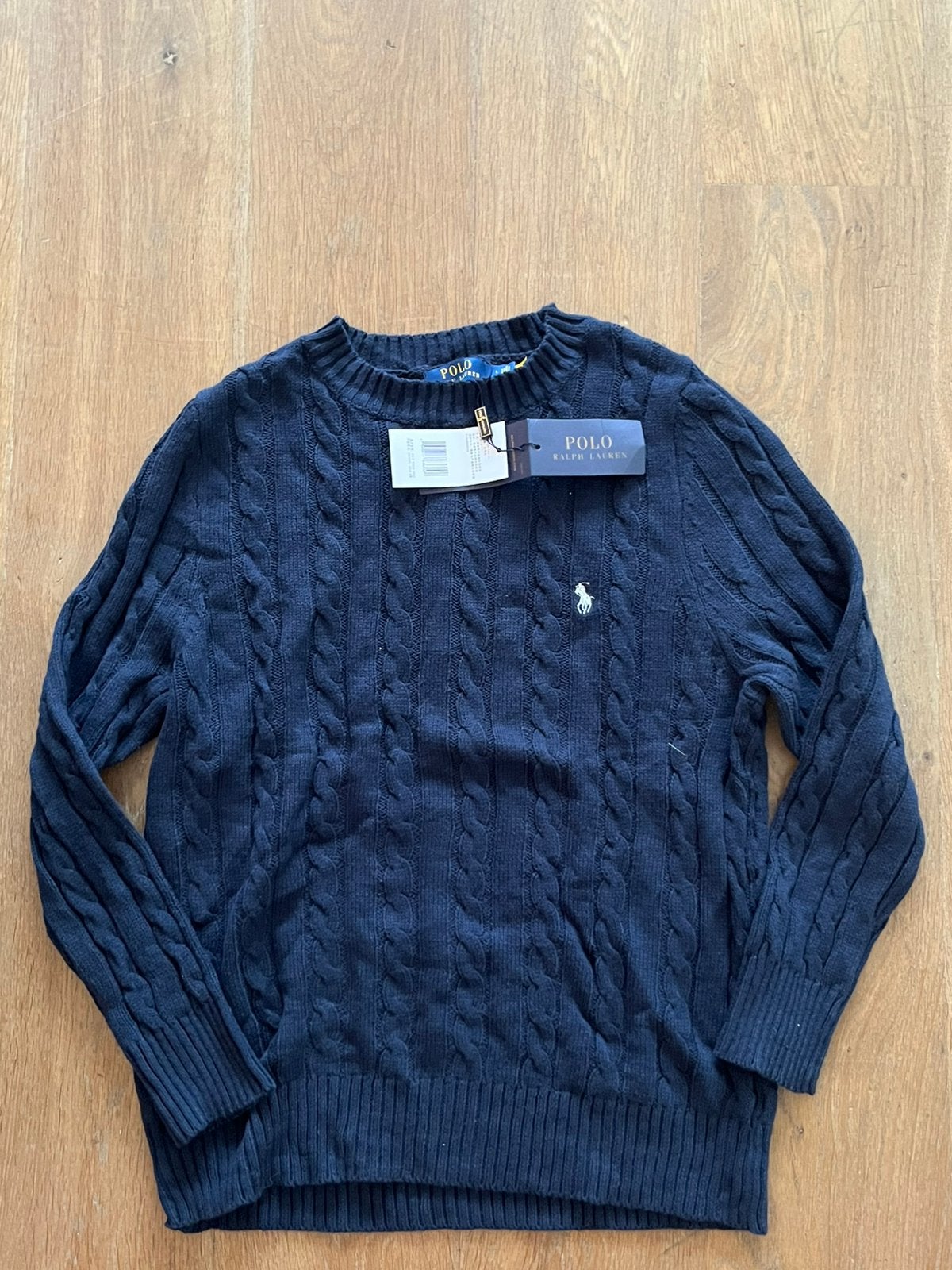 Blauwe ralph lauren trui, Kleding | Heren, Ophalen of Verzenden, Nieuw, Maat 48/50 (M), Blauw