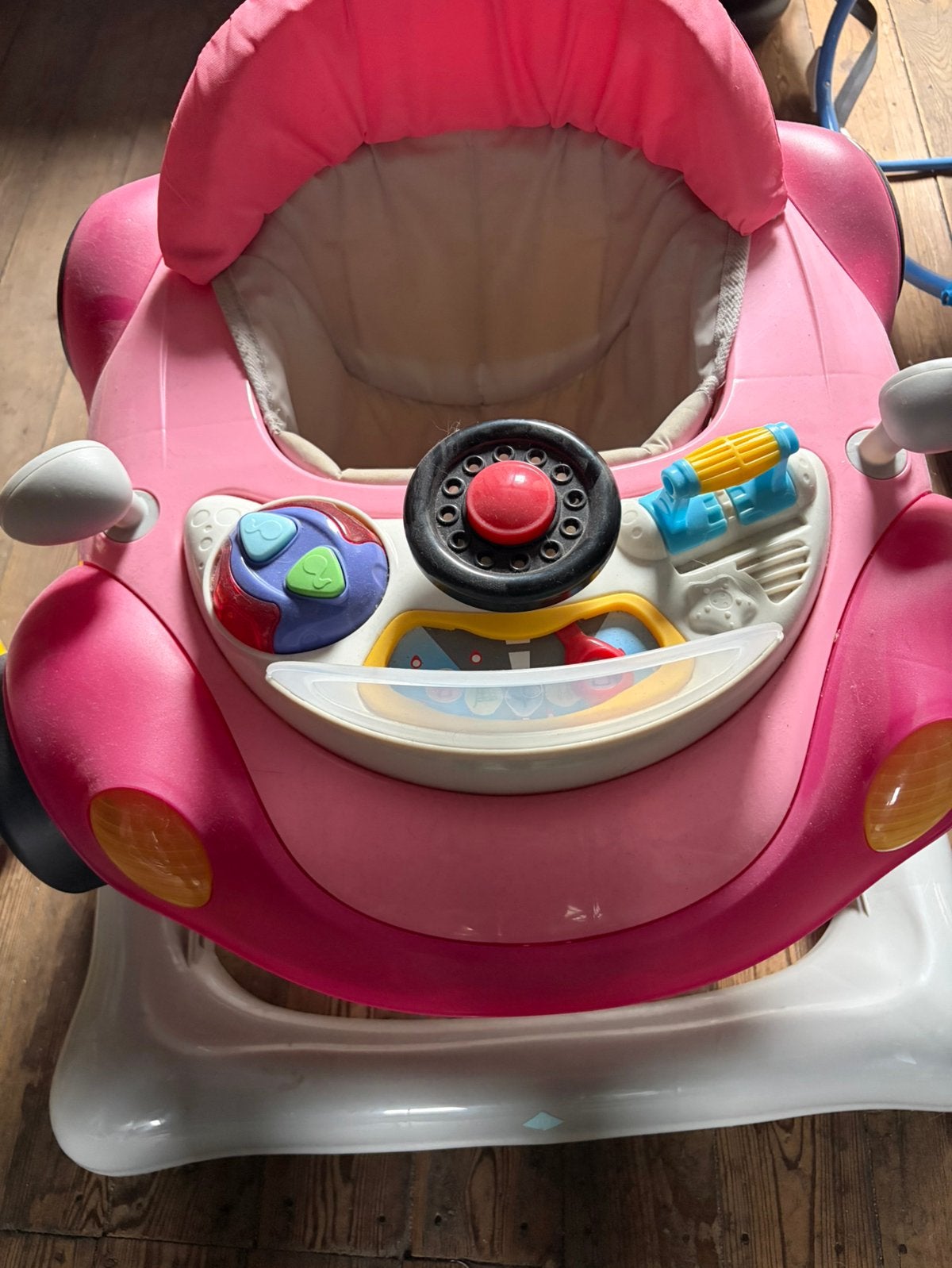 Baby loopstoeltje in auto, Kinderen en Baby's, Ophalen, Zo goed als nieuw, Auto