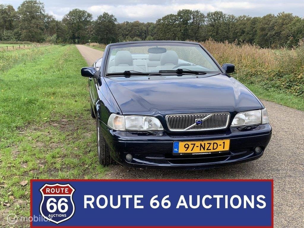 Volvo C70 2.4 T | 2001 | Route 66 Auctions, Auto's, Zwart, Bedrijf, Handgeschakeld, Overige carrosserie