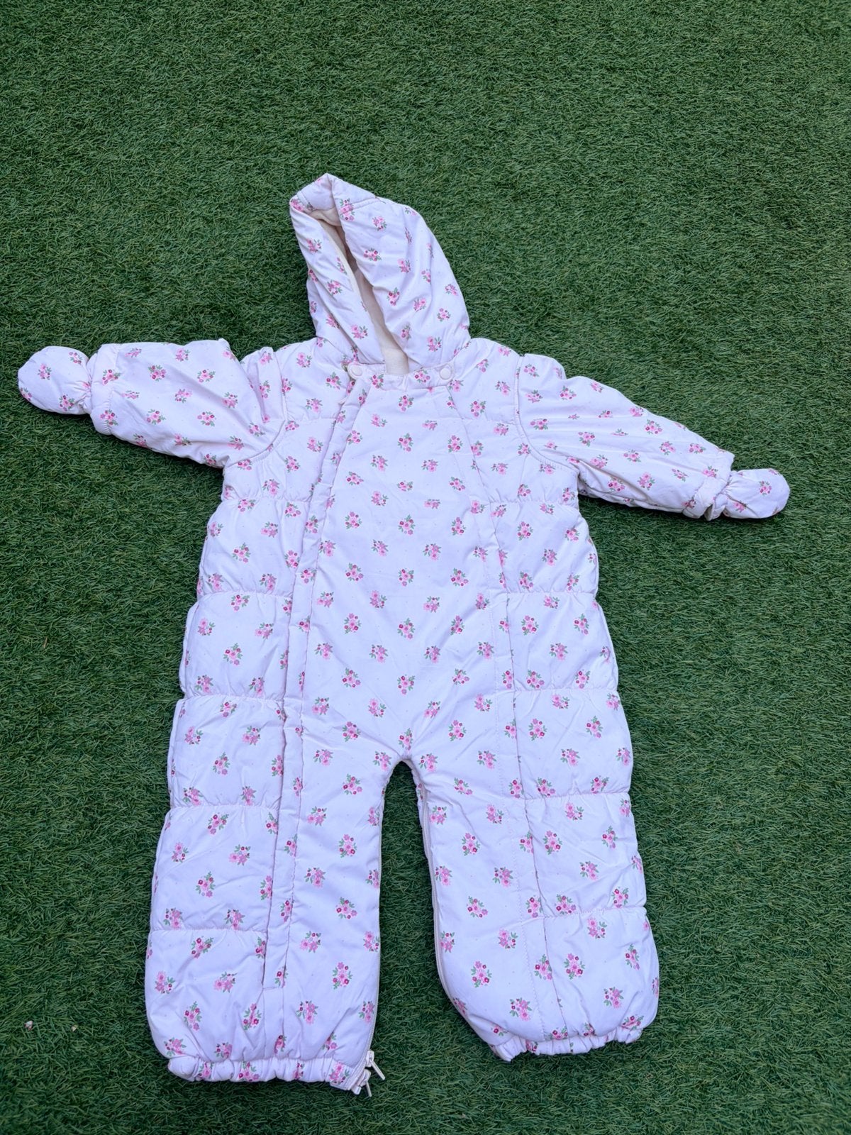 Baby winteroverall – ongeveer maat 62/68. Lente 74 cm, Ophalen, Zo goed als nieuw, Meisje