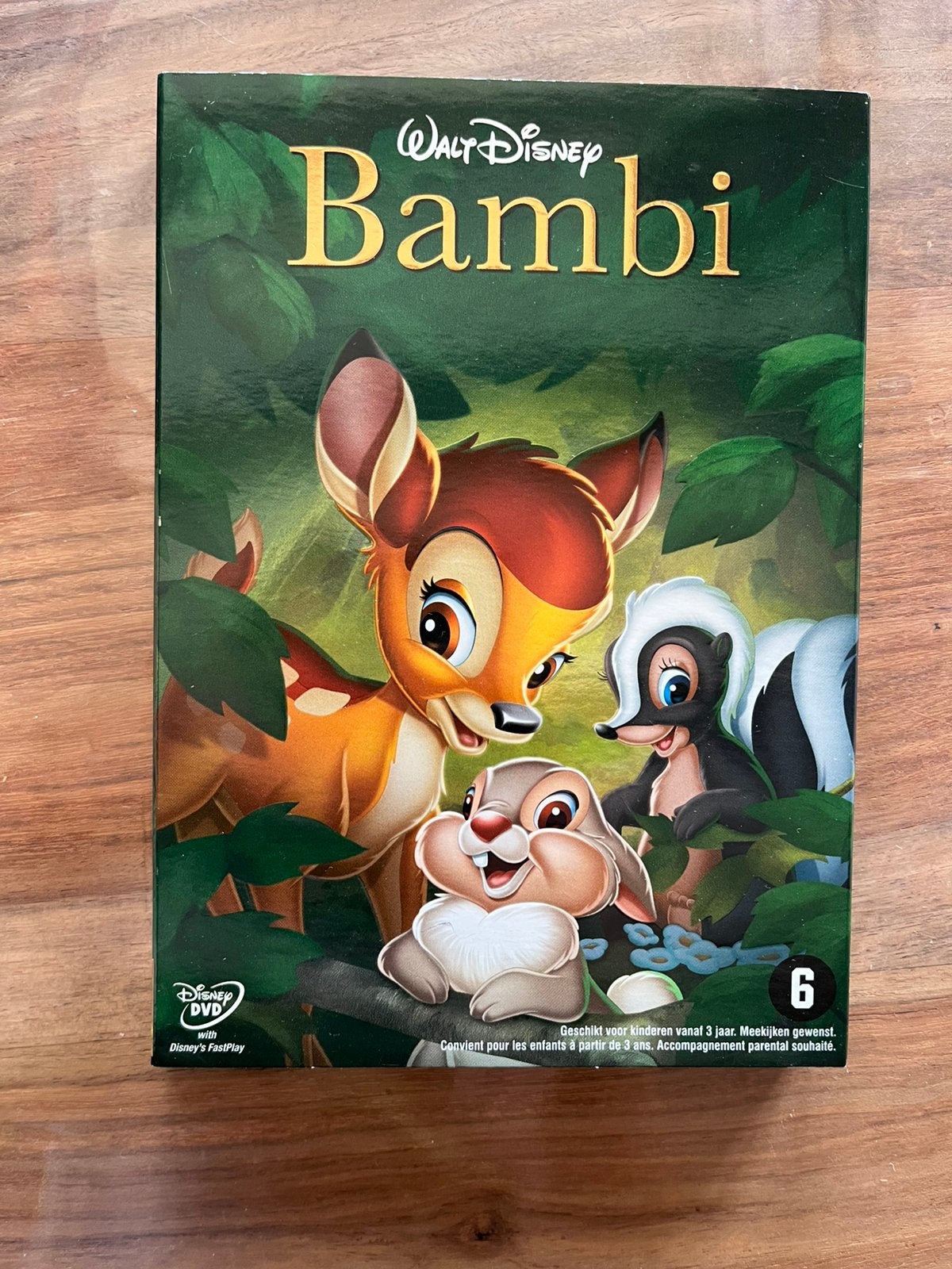 DVD Bambi, Bonusmateriaal, Animatie, Amerikaans, Nederlands