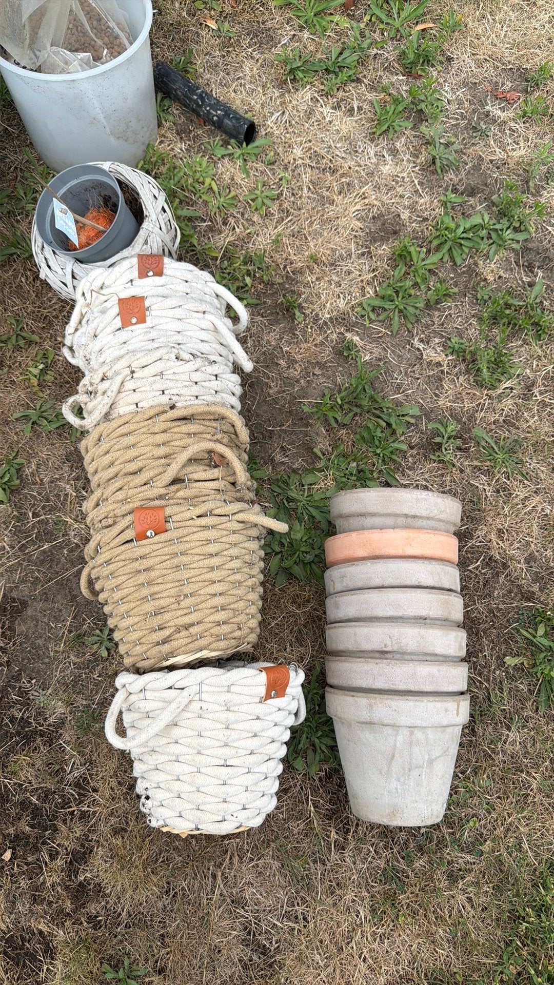 Pots de fleurs variés gratuits, Enlèvement, Utilisé