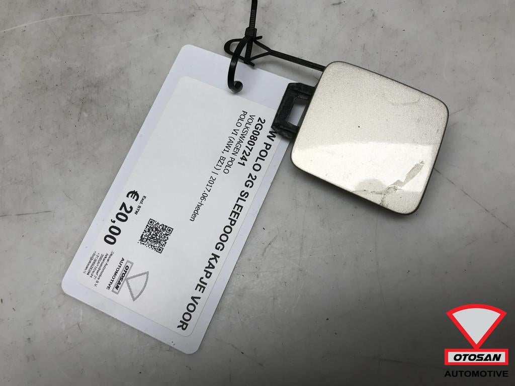 VW Polo 2G Sleepoog Kapje Voor 2G0807241, Gebruikt, Volkswagen AG, Vw@volkswagen.de, Bumper