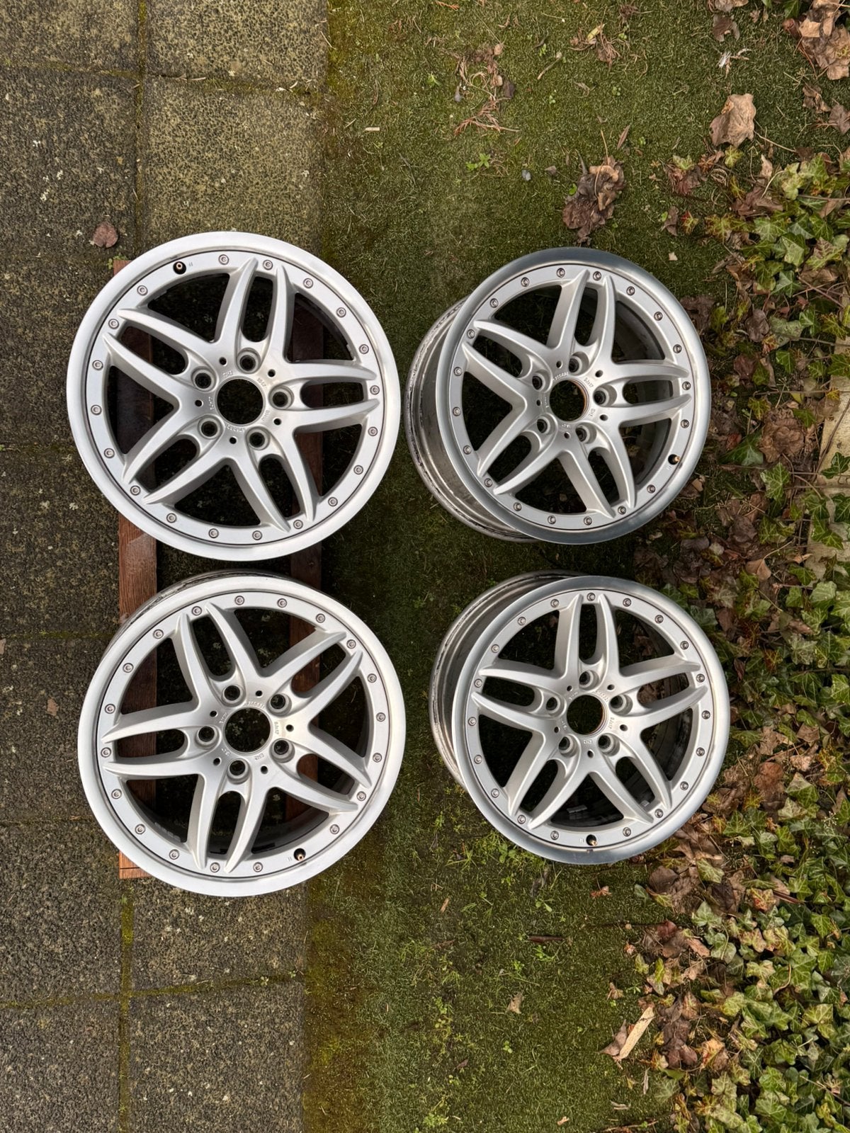 Originele BMW velgen Style 71 +spacers – 17 inch, Ophalen, Zo goed als nieuw