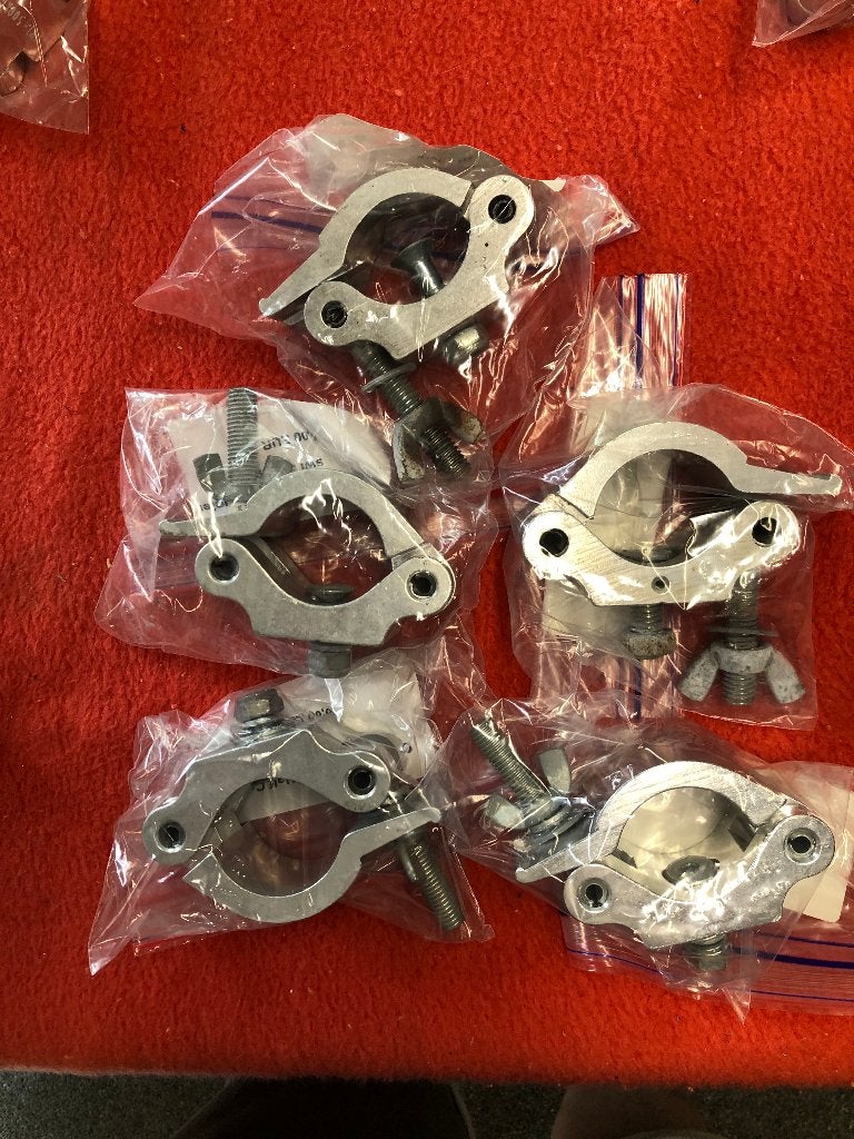 Diverse global truss swivel en half couplers 50mm, Ophalen of Verzenden, Gebruikt, Licht