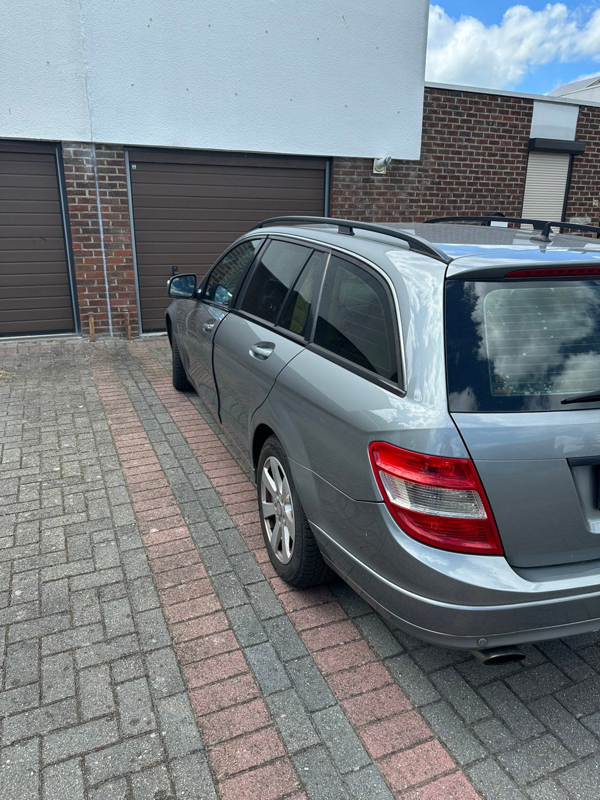 Mercedes C klasse, Auto's, Zwart, 5 deurs, Particulier, Euro 4