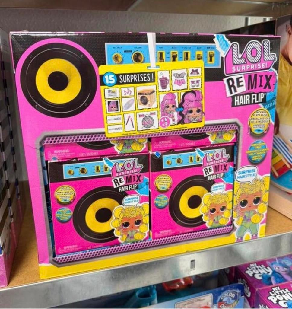 L.O.L. Surprise! Remix Hairflip Tots Serie A - Minipop LOL, Ophalen of Verzenden, Nieuw