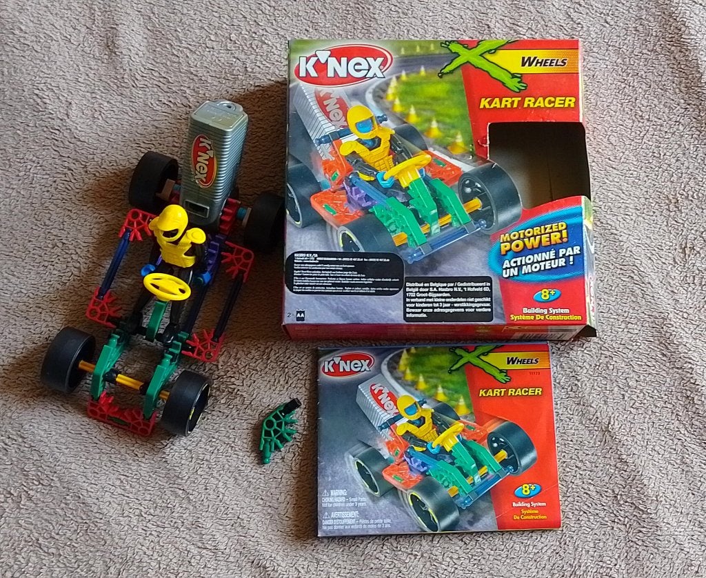 K'nex 2002 Kart Racer, Ophalen of Verzenden, Gebruikt, K'nex